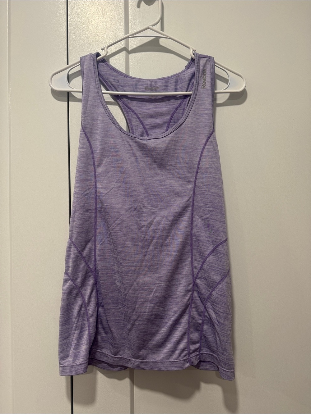 Reebok Lavender Heather Performance Tank Top
